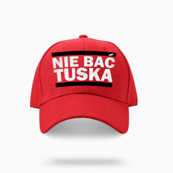 Czapka Patriotyczna z Nadrukiem "NIE BAĆ TUSKA"