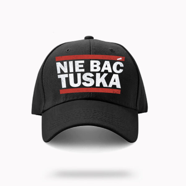 Czapka Patriotyczna z Nadrukiem "NIE BAĆ TUSKA"