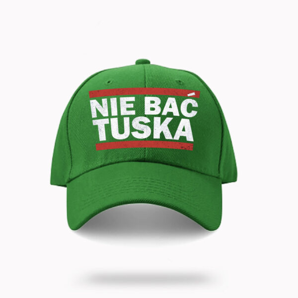 Czapka Patriotyczna z Nadrukiem "NIE BAĆ TUSKA"
