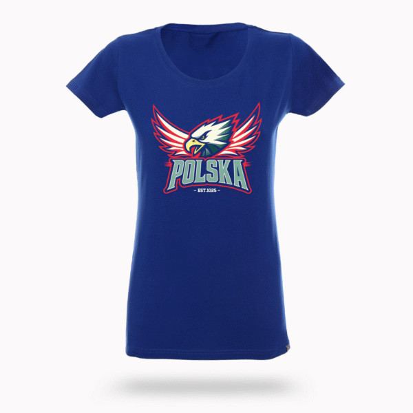 POLSKA – Koszulka Patriotyczna "Orzeł z Rozpostartymi Skrzydłami | EST. 1025"