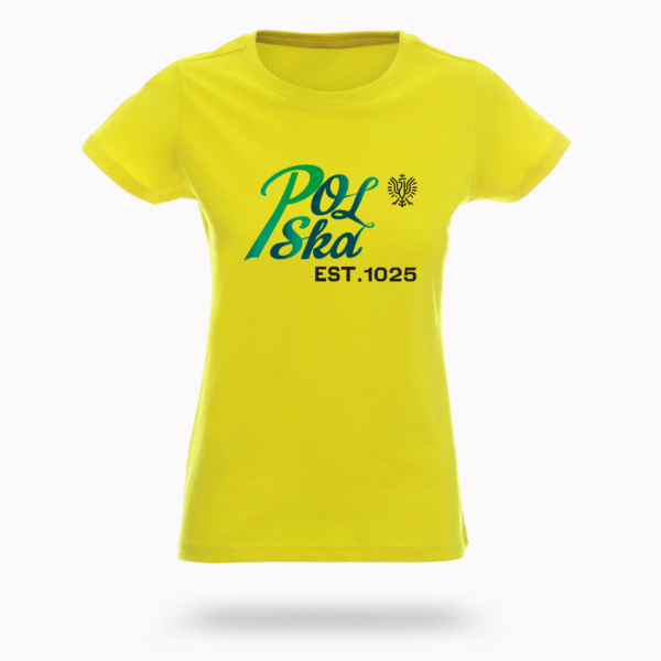 POLSKA EST. 1025 – Koszulka patriotyczna