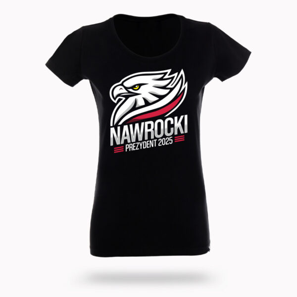 Koszulka „Nawrocki Prezydent 2025” – Siła Orła