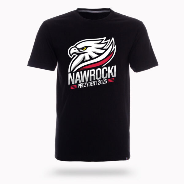 Koszulka „Nawrocki Prezydent 2025” – Siła Orła