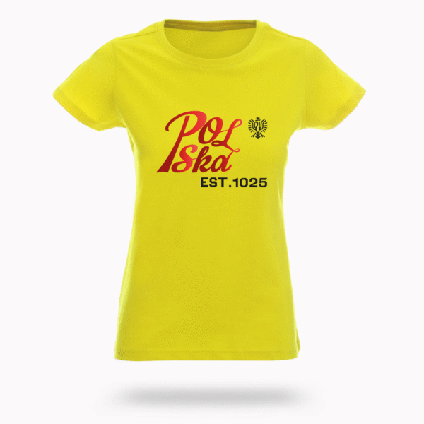 Koszulka „POLSKA” z orłem i datą EST.1025